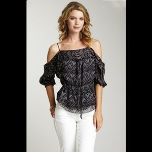 Rebecca Taylor Drop Shoulder Blouse